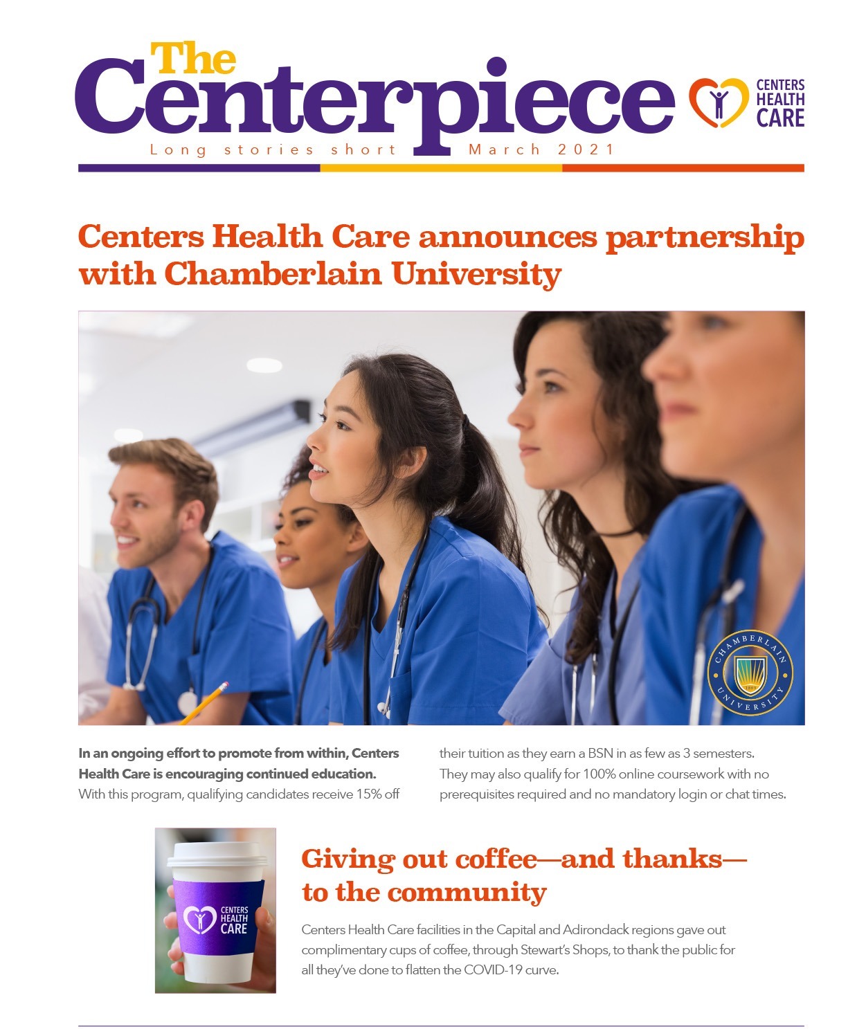 Glens Falls Center Centers Health Care Nursing and RehabilitationMarch April 2021 Edition